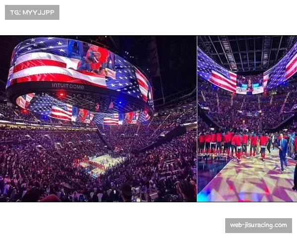 NBA杯决赛场地拉斯维加斯球馆准备就绪